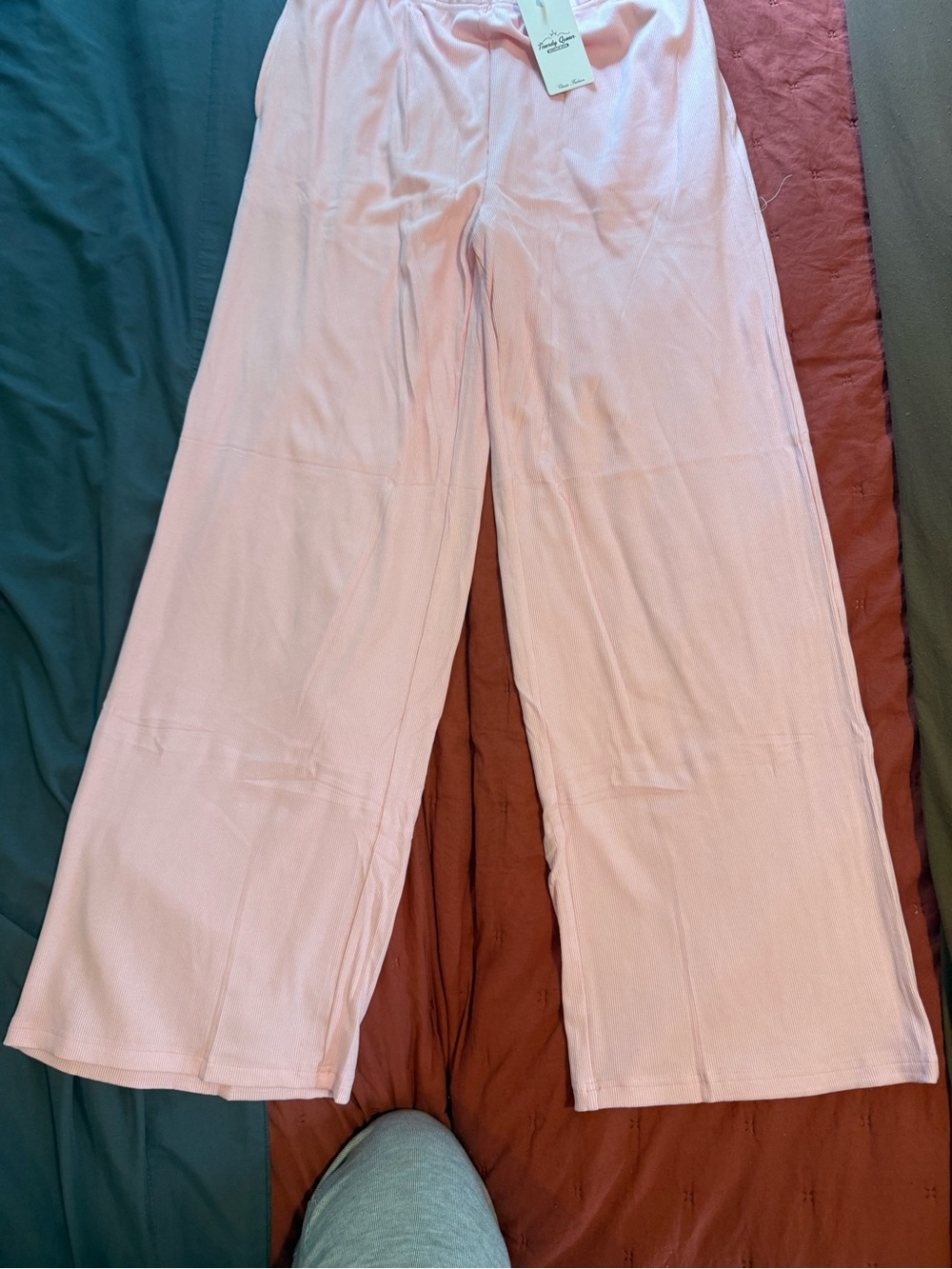 Pink Wide-Leg Pants(NWT)